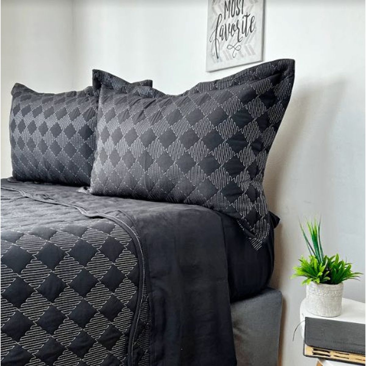 MINGDA - Set de Cubrecama + Juego de sabanas + fundas  2 Pz 100% Algodón