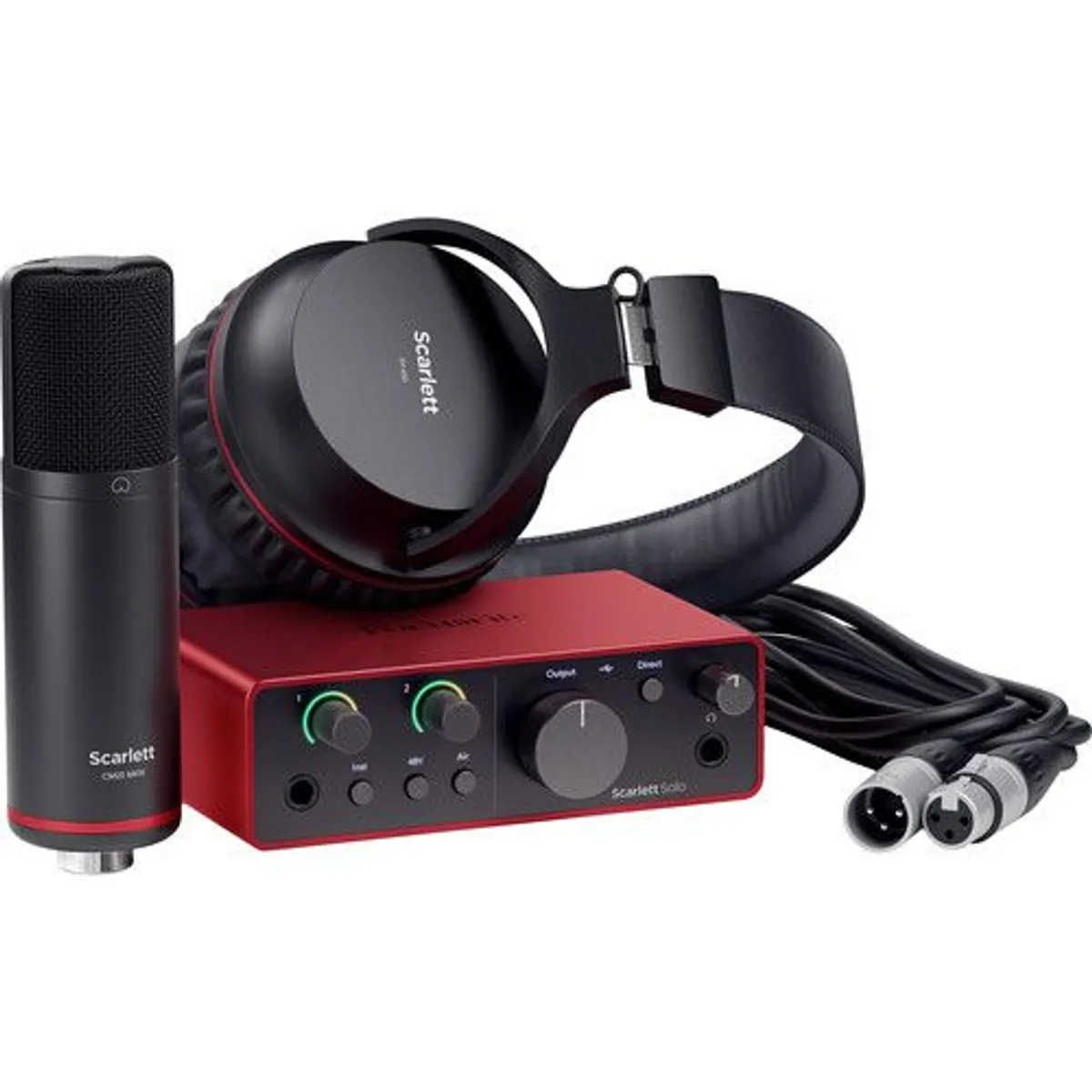 GENERICO - Pack de Audio Focusrite Scarlett Solo Studio 4ta Gen