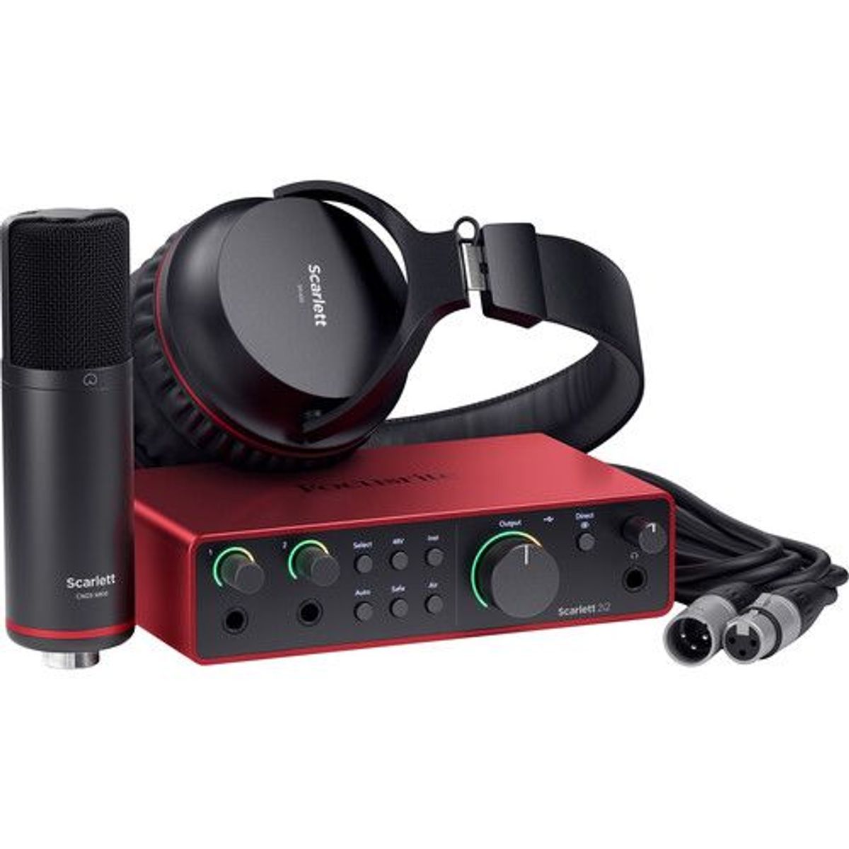 FOCUSRITE - Pack Focusrite Scarlett 2i2 Studio 4ta Generación