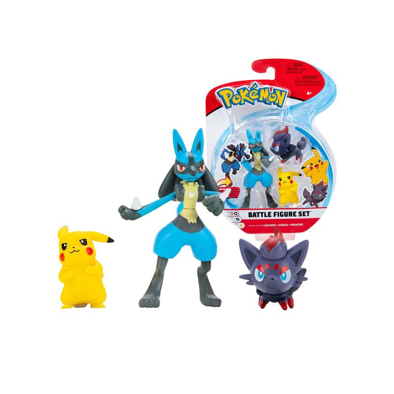 POKEMON - Pokemon Battle Figure Multipack Set Lucario