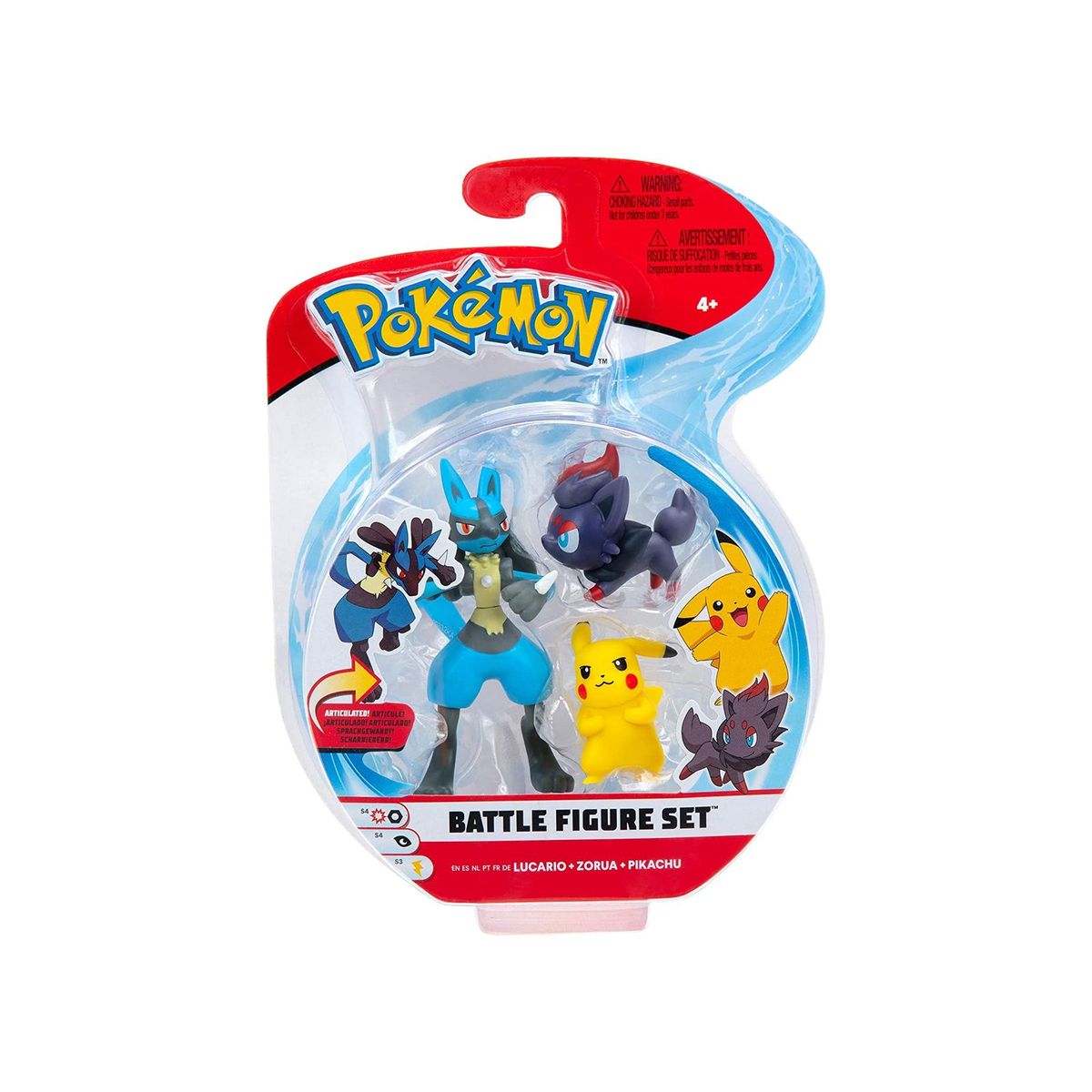 POKEMON - Pokemon Battle Figure Multipack Set Lucario