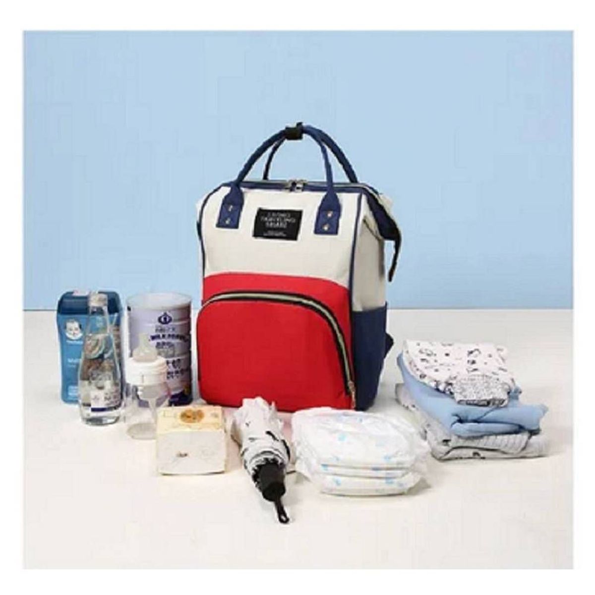 GENERICO - Practica Multifuncional Pañalera Mochila Maternidad Impermeable