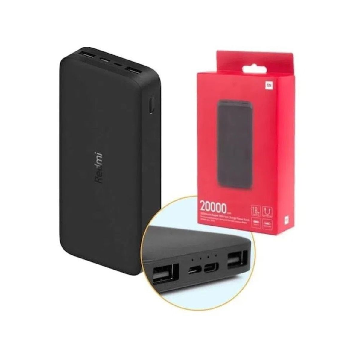 XIAOMI - Power bank Redmi  20000mAh
