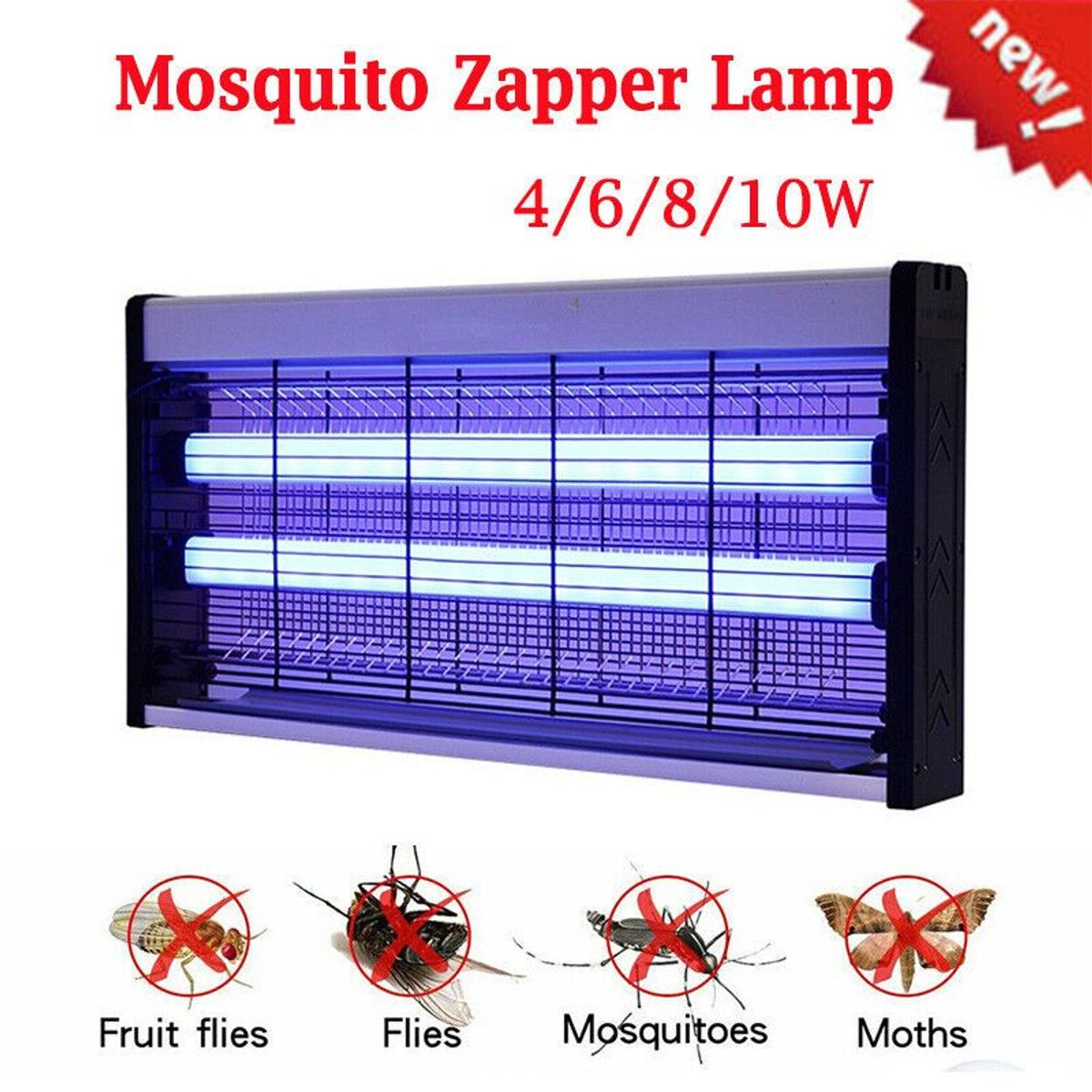 OEM - Mosquitero Mosquitoculor Electrico Tipo Panal hasta 50m2 de Area