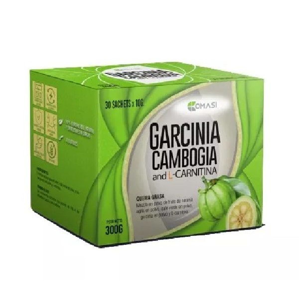 GENERICO - Garcinia Cambogia Limpia Colon & Baja De Peso 30 Sachets