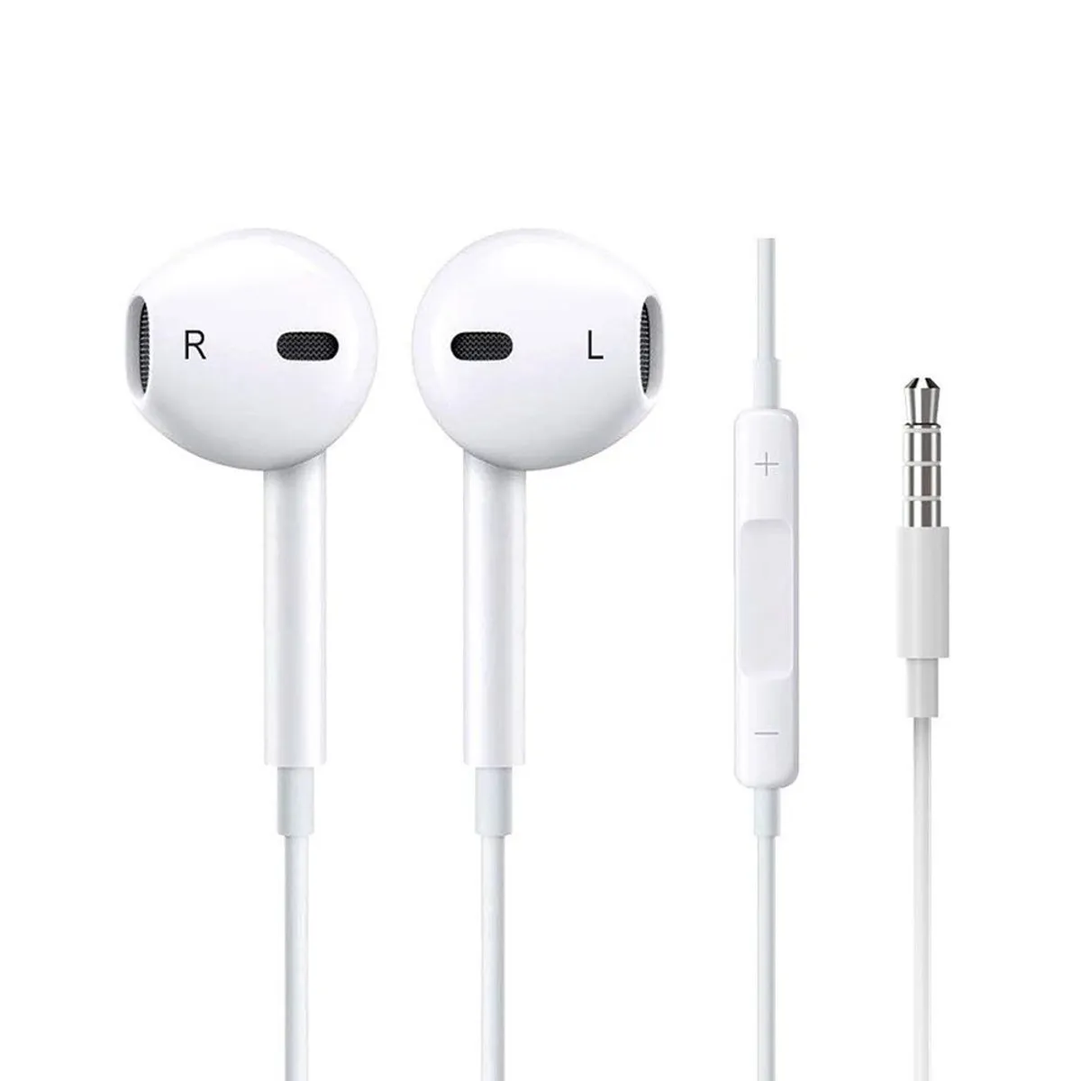 GENERICO - Auriculares Modelo Iphone AUX 35MM - Ikafree