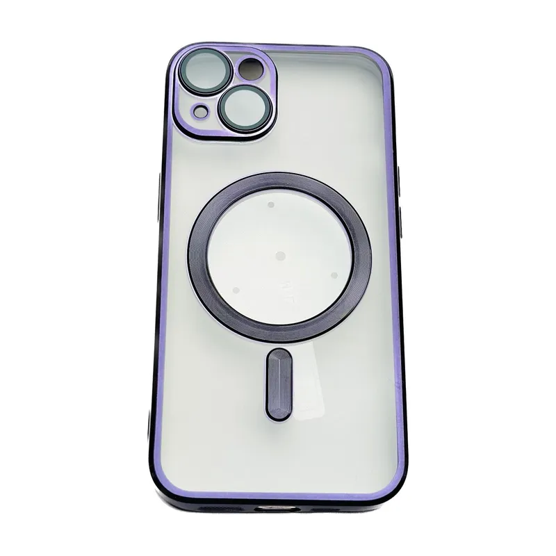GENERICO - Case Magsafe para iPhone 14 PLUS Morado