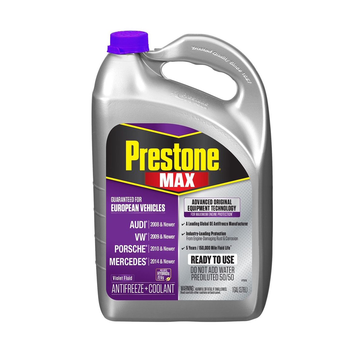 PRESTONE - Anticongelante Refrigerante Prestone MAX Violeta