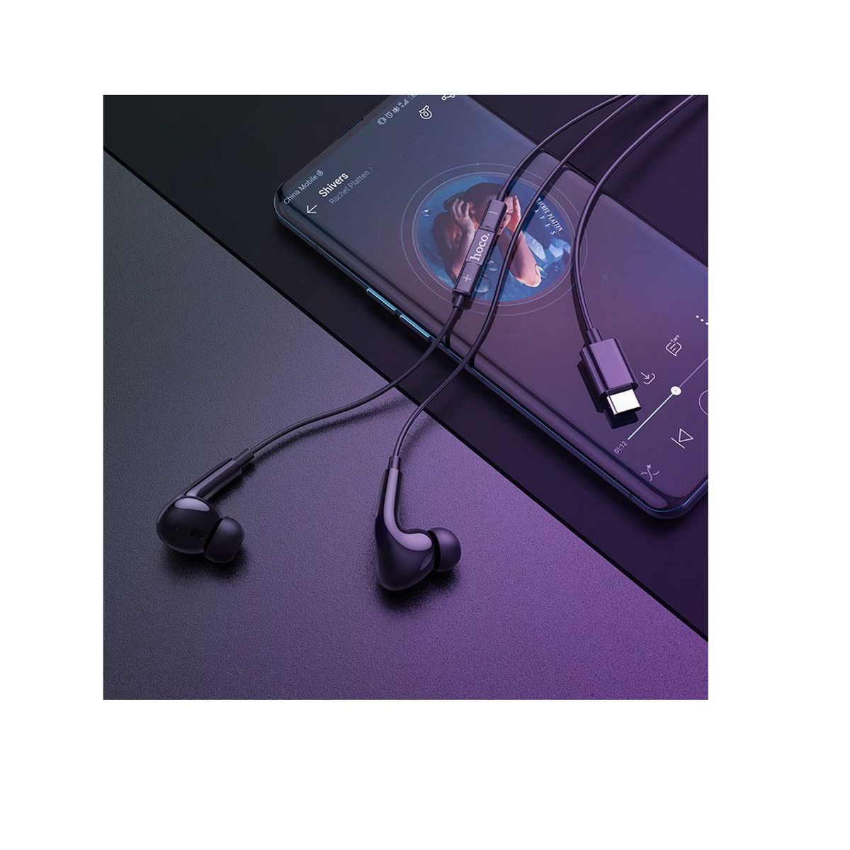 HOCO - Auriculares Usb Tipo C con Microfono Hoco Para S23 Fe