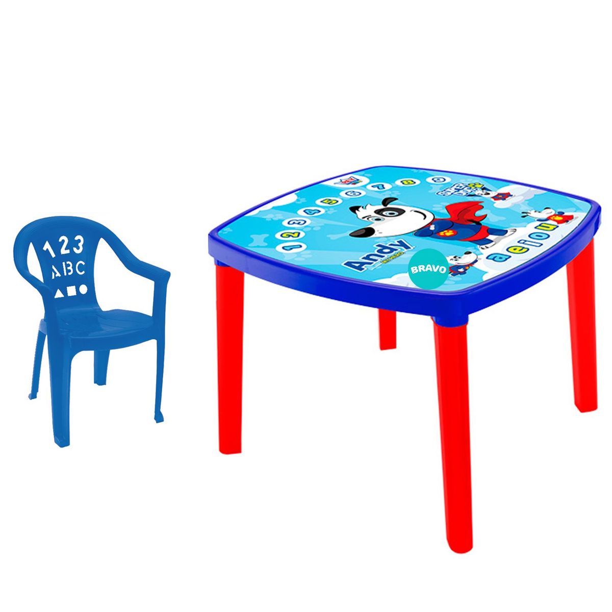 REYPLAST - Mesa kinder Para Niños  Silla - Niño Reyplast