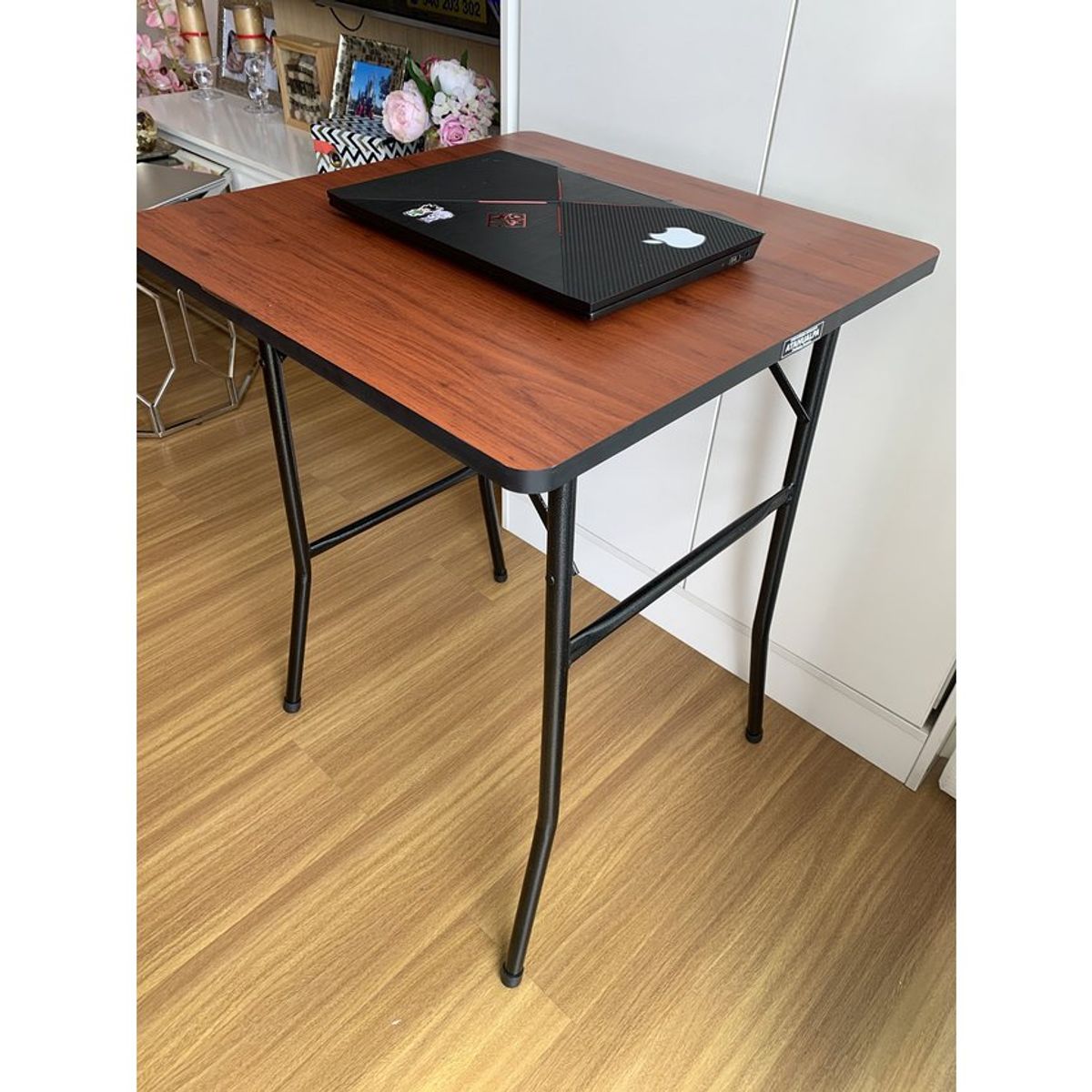 ATAHUALPA - Escritorio plegable atahualpa 60x60cm -cerezo