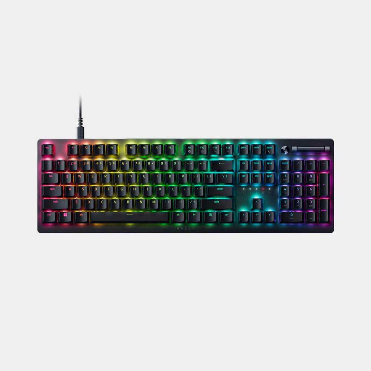RAZER - TECLADO RAZER DEATHSTALKER V2 SPANISH LINEAR LOW RED SWITCH RGB