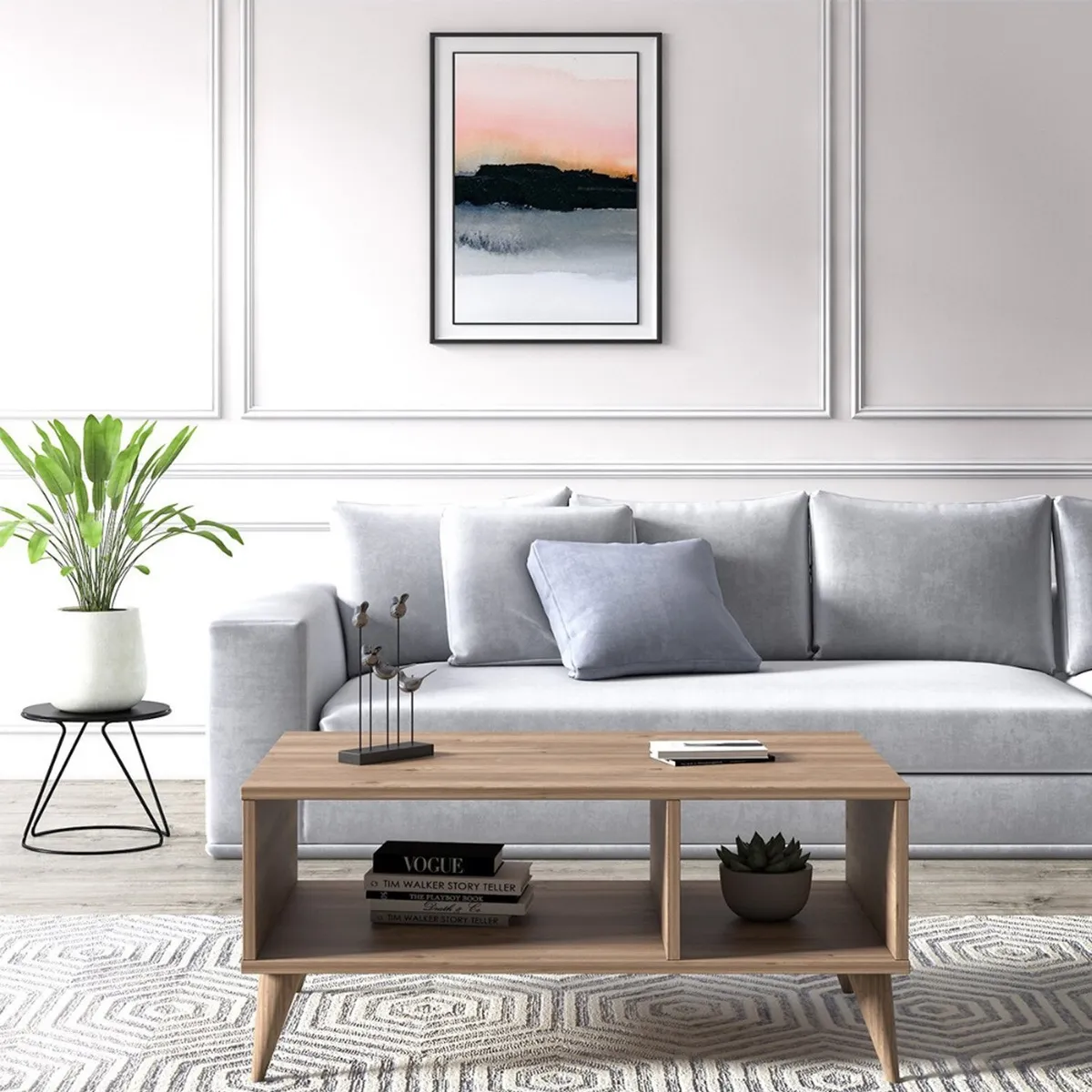 VENTITAS HOME - Mesa de Centro Vintage Wendy Ventitas Perú Duna