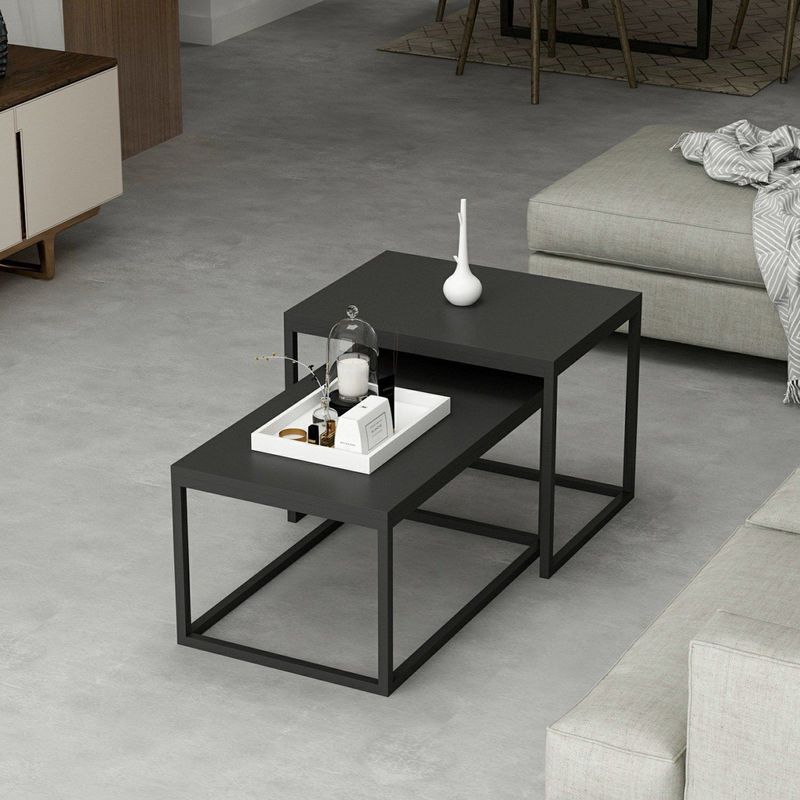 VENTITAS HOME - Mesa de Centro Kalina Ventitas Perú Negro
