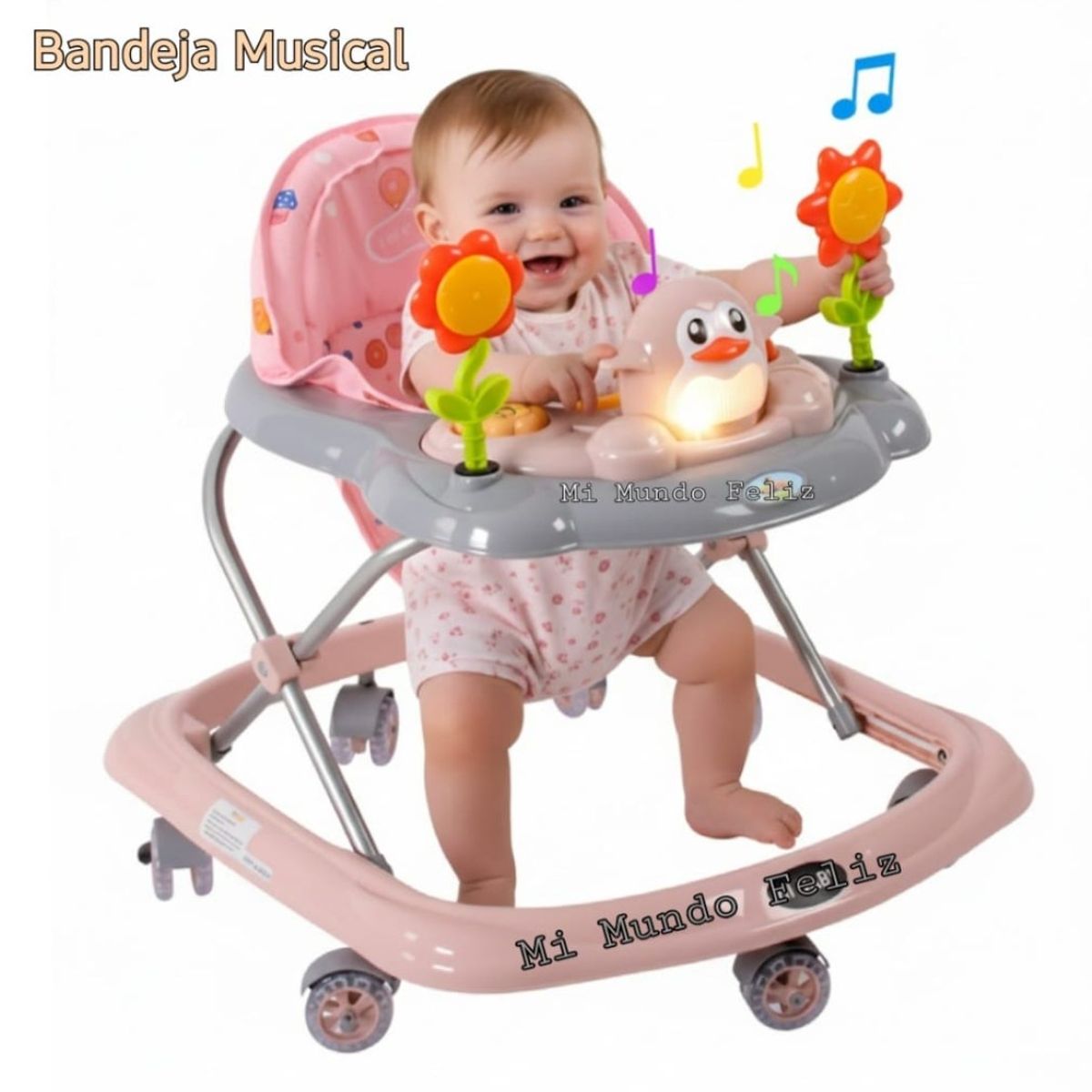 BABY HAPPY - Andador para Bebe Musical Meloncito Penguin