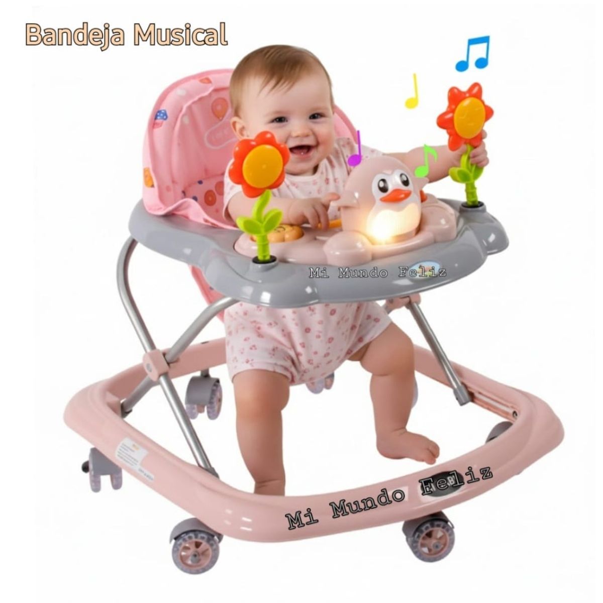 BABY HAPPY - Andador para Bebe Musical Meloncito Penguin
