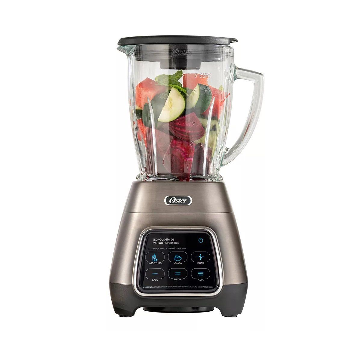 OSTER - Licuadora Reversible  Vaso OSTER BLSTPYG1312XBG-GRIS