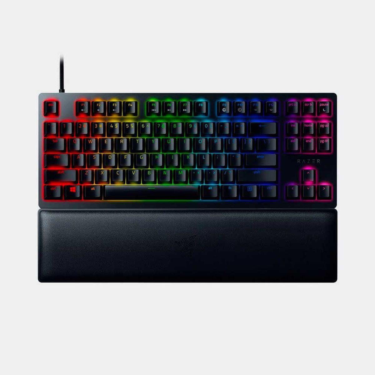 RAZER - TECLADO RAZER HUNTSMAN V2 TENKEYLESS OPTICAL PURPLE SWITCH RGB