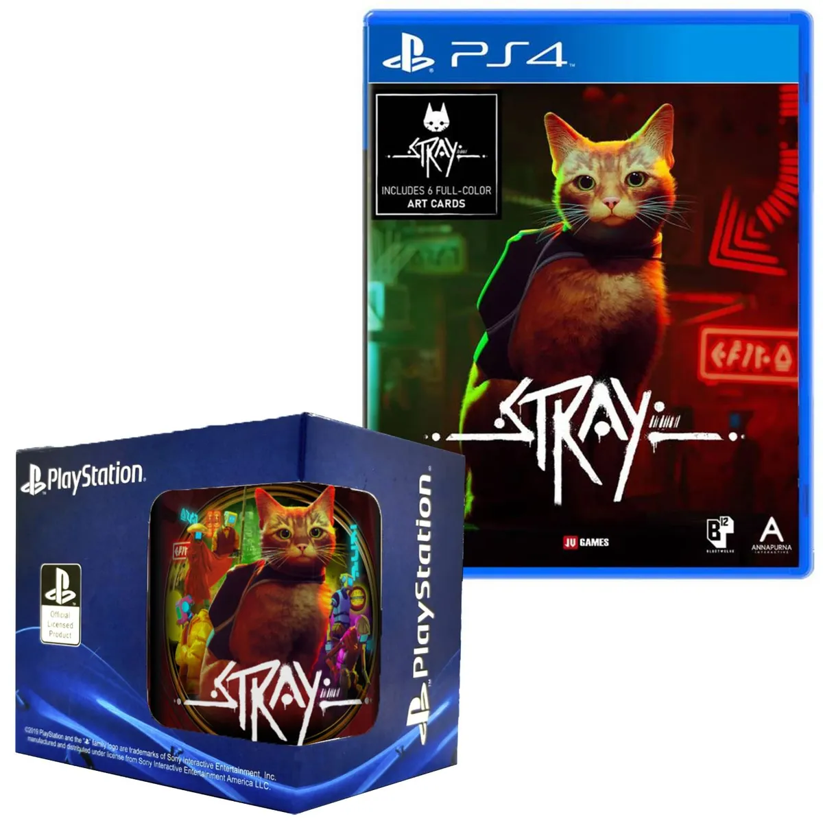 SONY - Stray Playstation 4 + taza