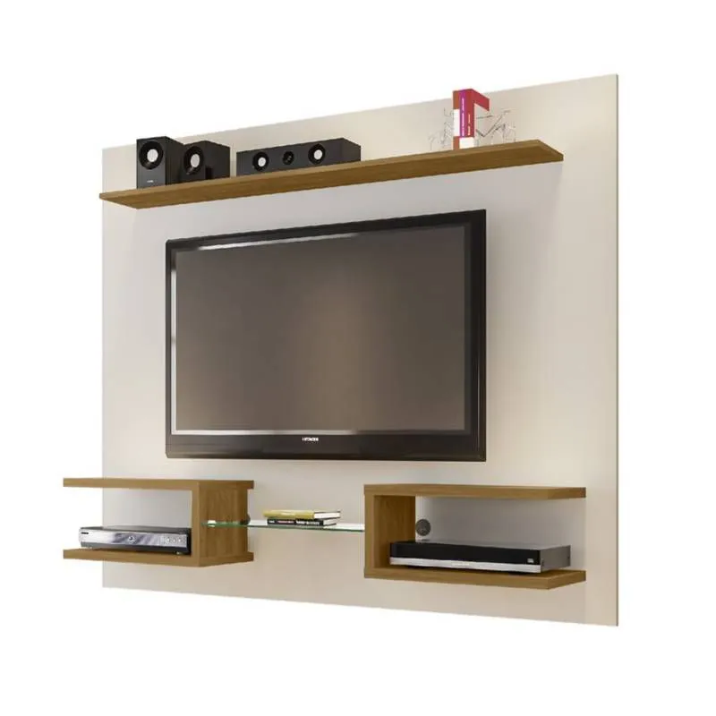 AMUEBLE - Centro de Entretenimiento, panel de tv  cataleya melamina