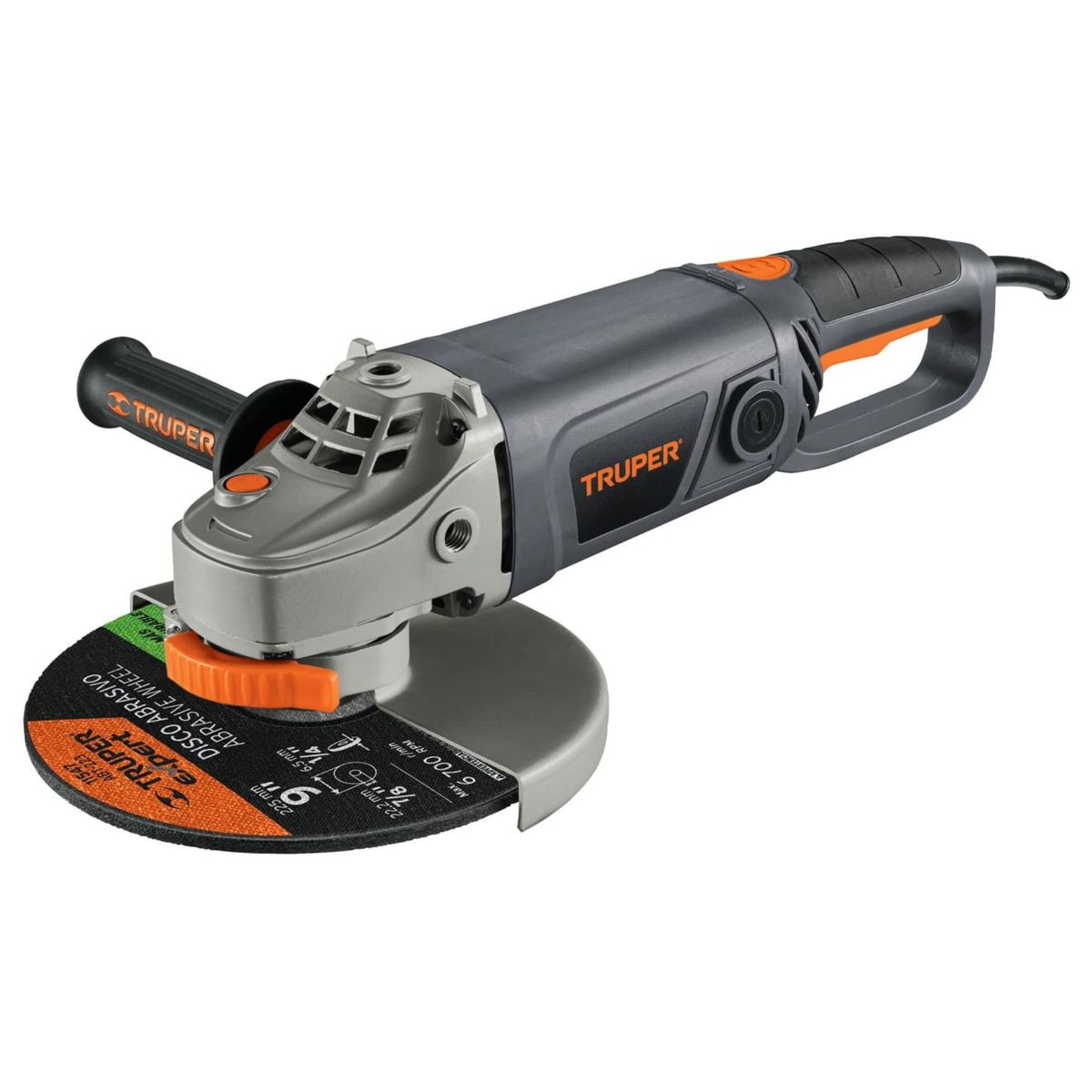 TRUPER - AMOLADORA  ESMERILADORA 9 PULGADAS" INDUSTRIAL 2000W TRUPER