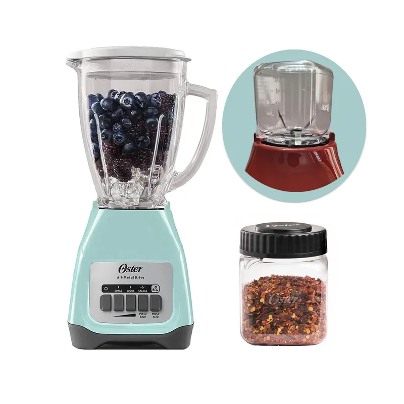 OSTER - Licuadora Oster 550W BLSTKAG-VPB+Mini vaso Picatodo 500 ml de Tritan