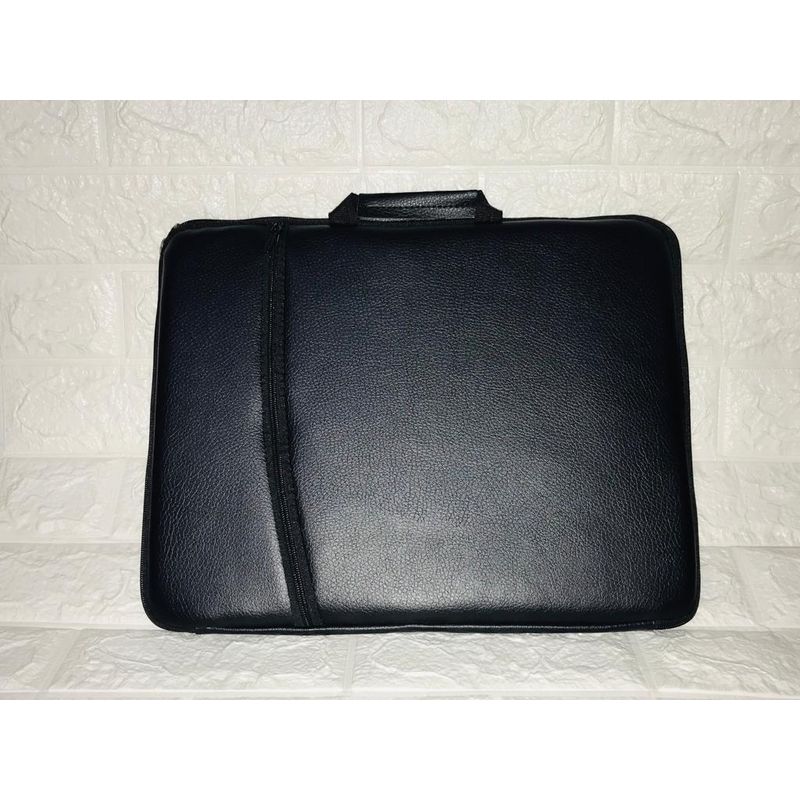 GENERICO - Funda Acolchada para Laptop 14 pulgadas / Doble Cierre y Asa Negro