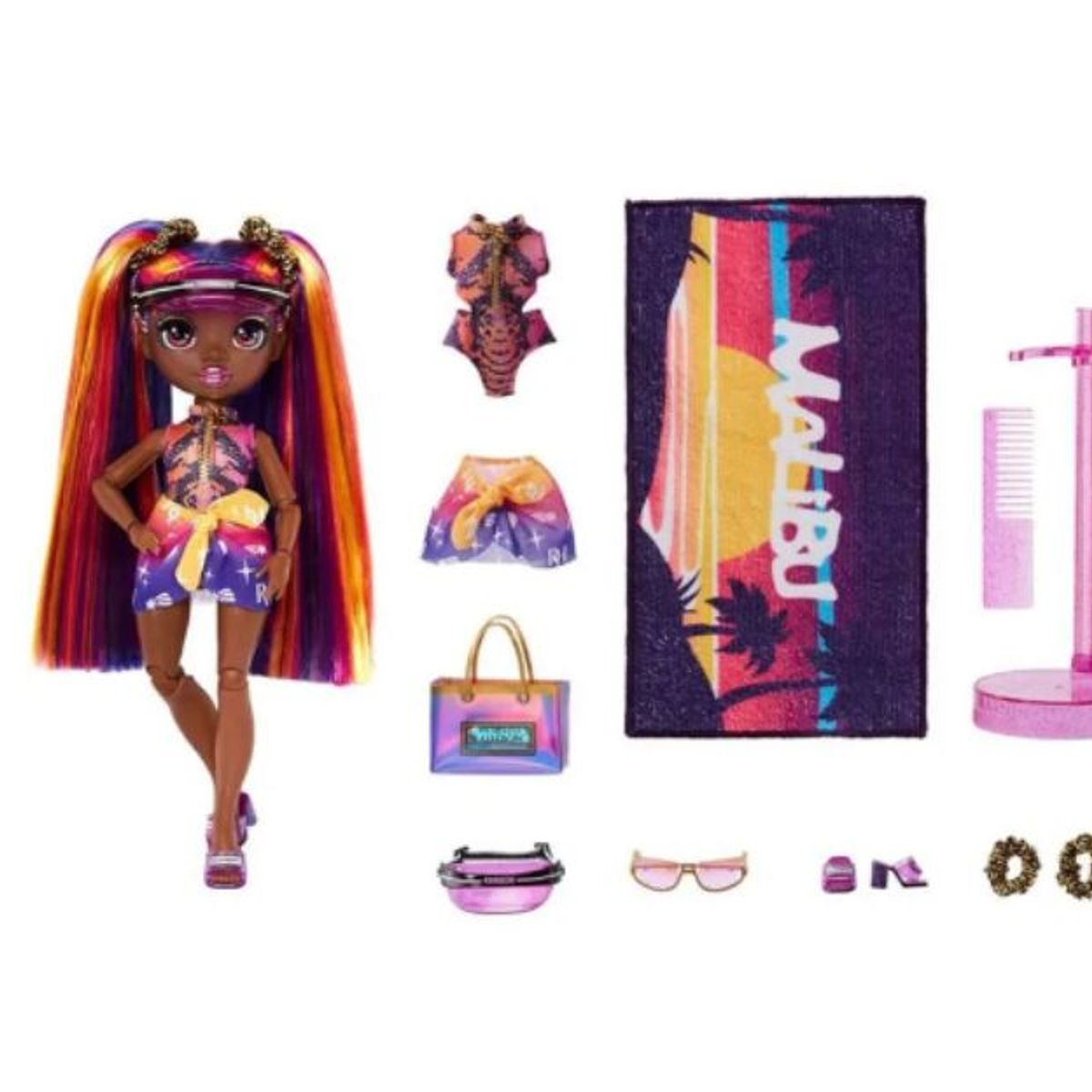 MGA ENTERTAINMENT - Muñeca Rainbow High Pacific Coast Phaedra Westward