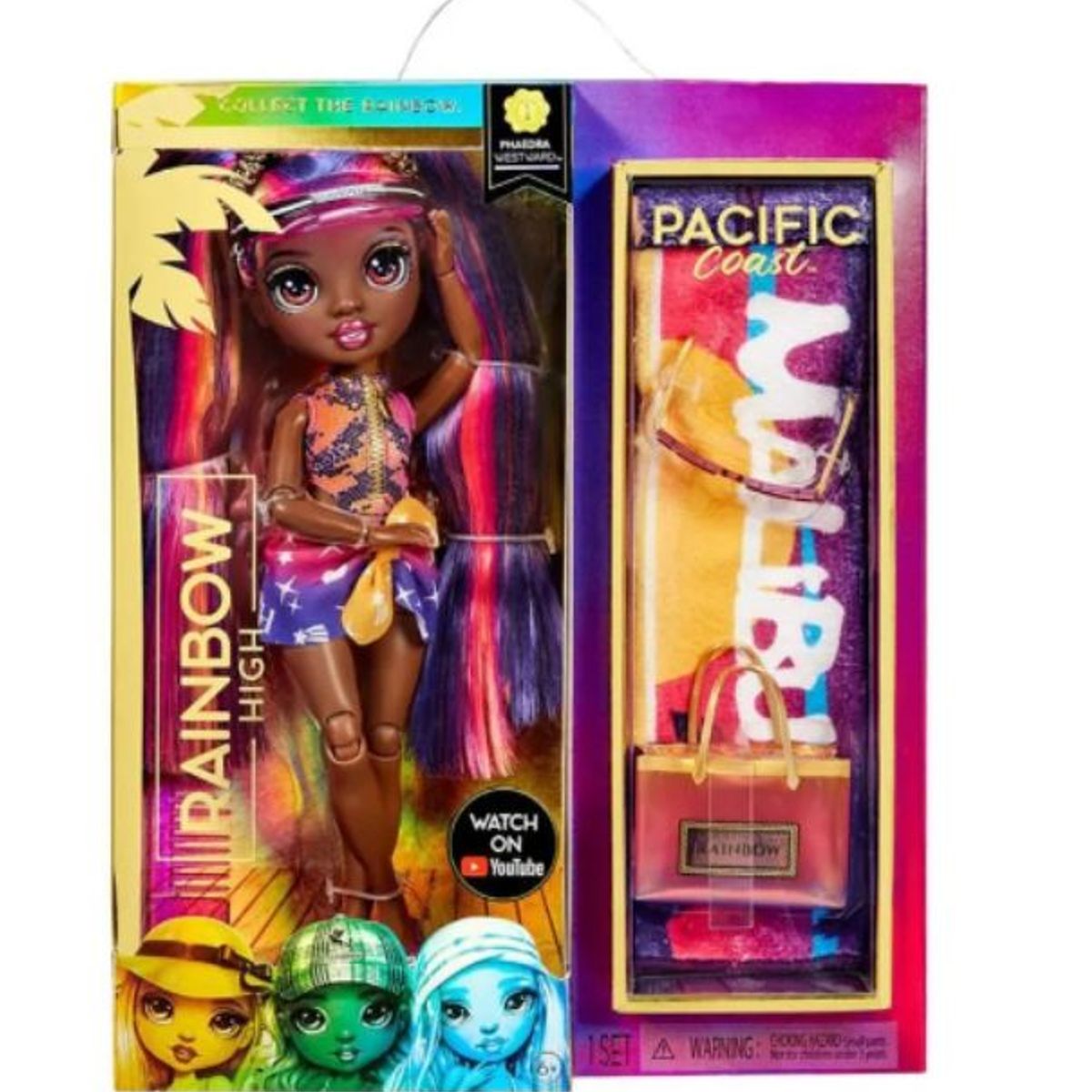 MGA ENTERTAINMENT - Muñeca Rainbow High Pacific Coast Phaedra Westward