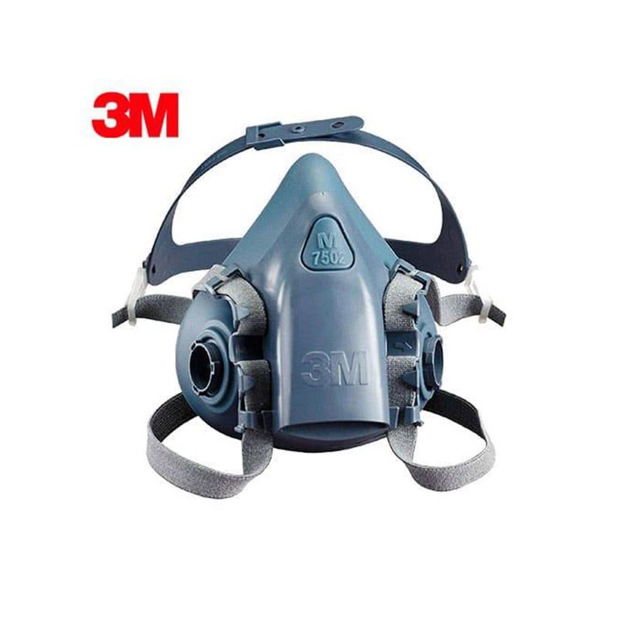 3M - RESPIRADOR 3M 7502 TALLA M MEDIA CARA