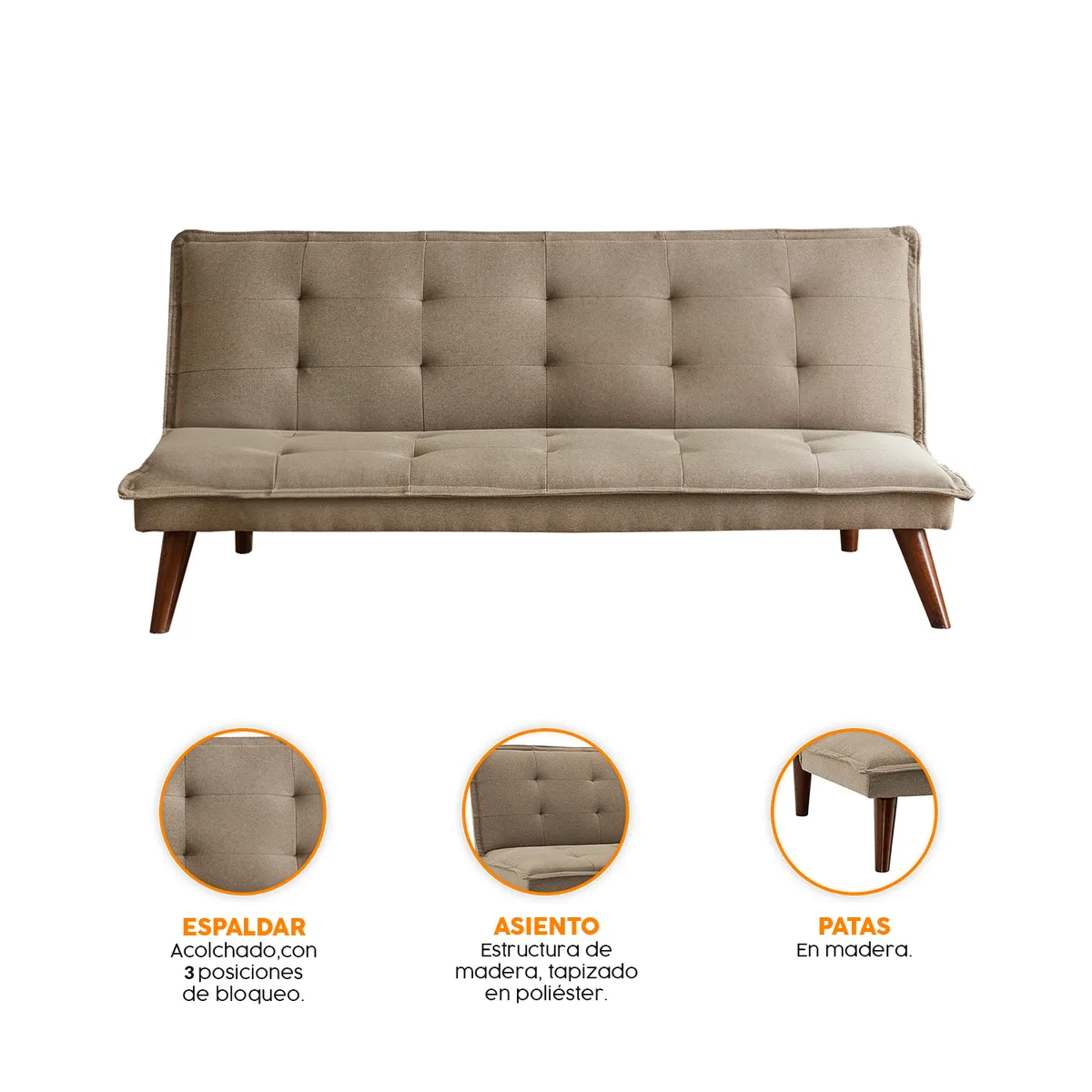 BONNO - Futon Florencia Arena Bonno