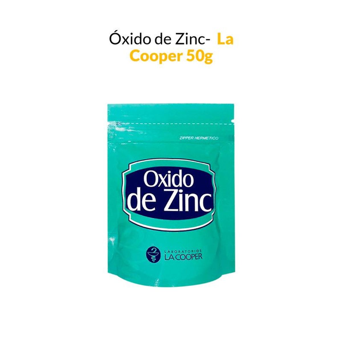 GENERICO - Óxido de Zinc - La Cooper x 50g