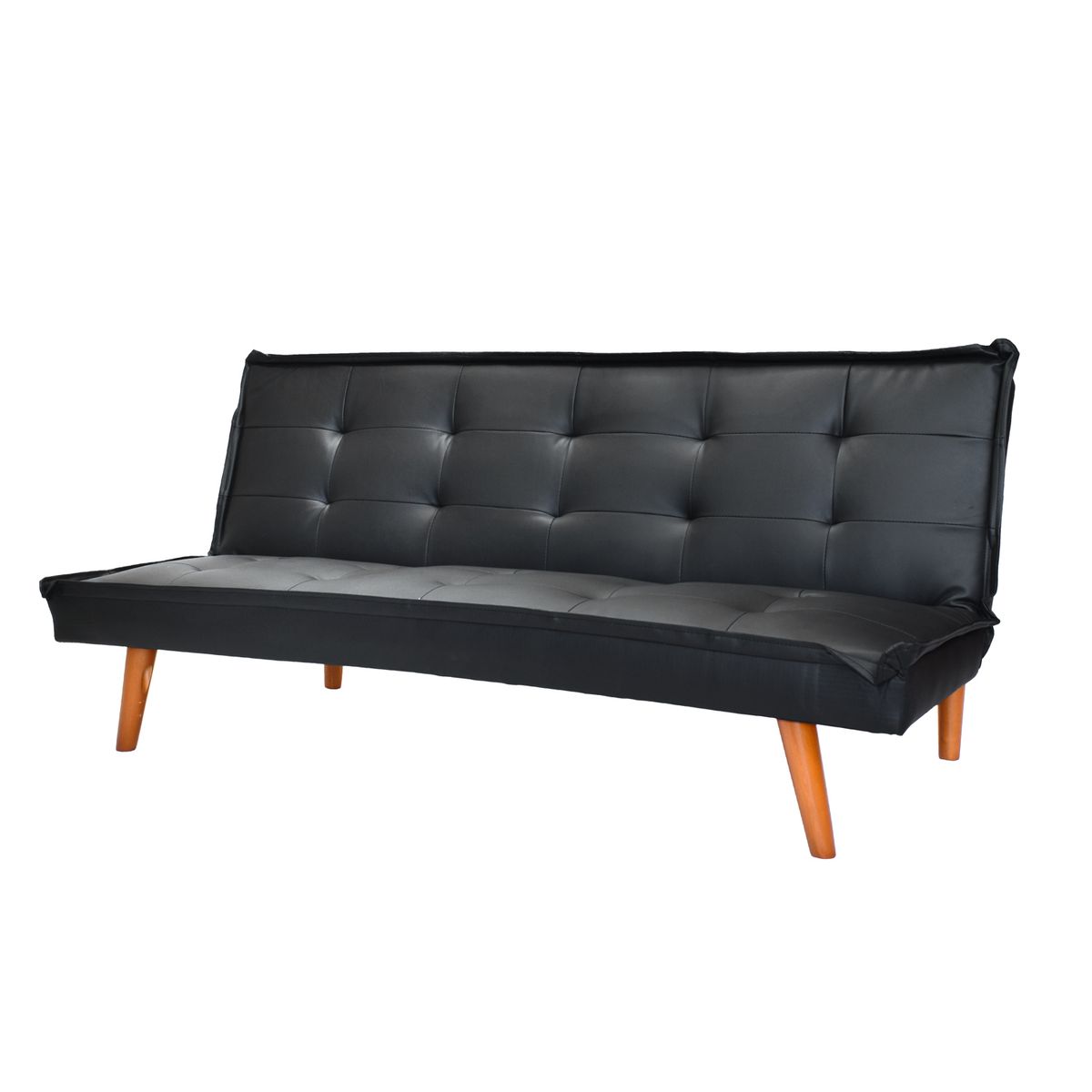 BONNO - Futon Florencia Negro Bonno