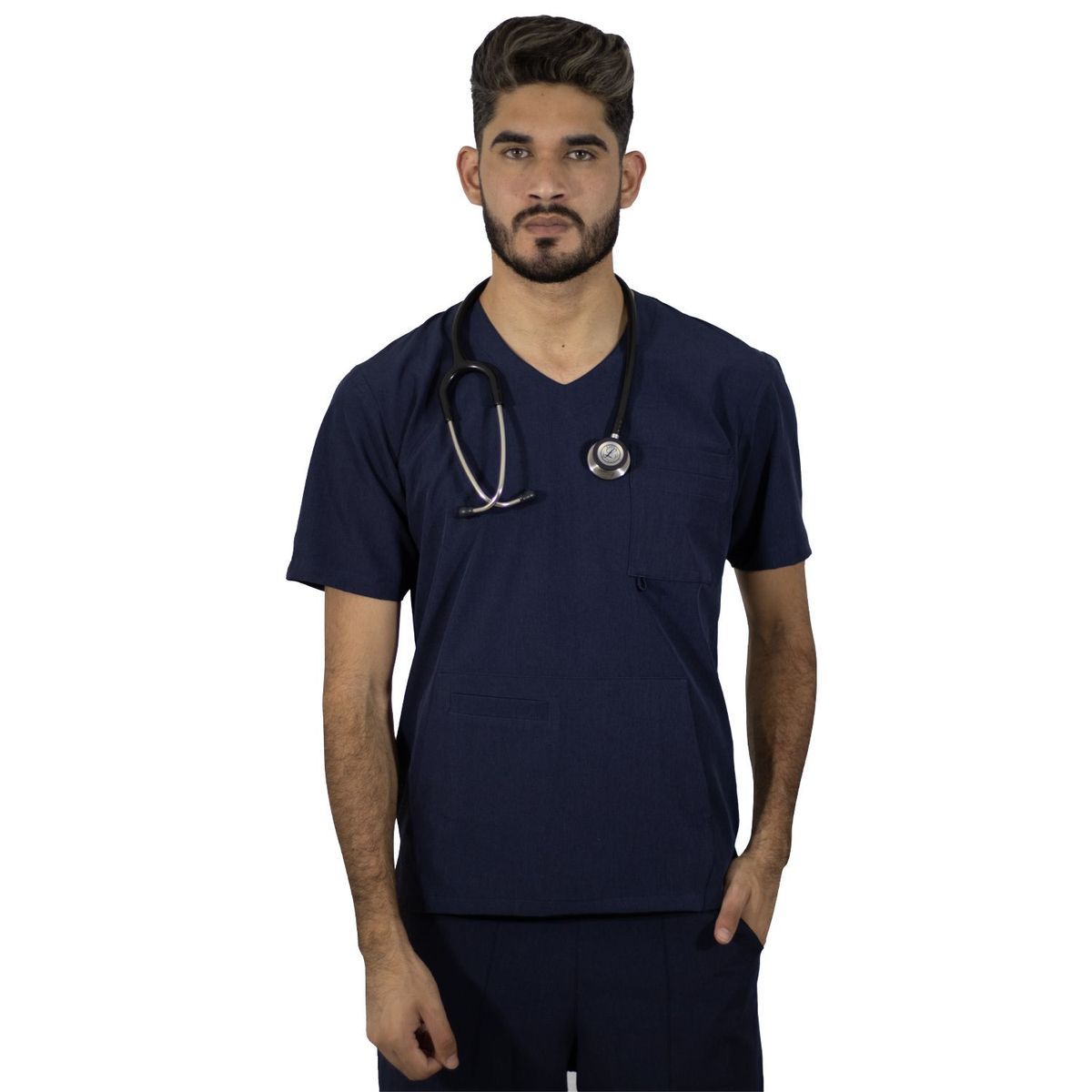 TWELVE - Twelve - conjunto scrubJohns - azul marino jaspeado