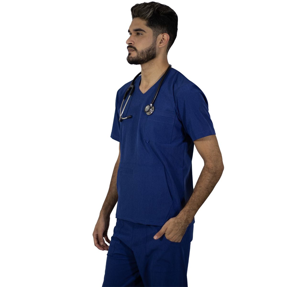 TWELVE - Twelve - conjunto scrubJohns - azul acero jaspeado