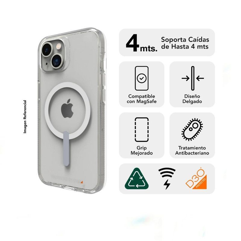 GEAR4 - Case Gear4 Crystal Palace Con Magsafe - Iphone 13 Pro Max.