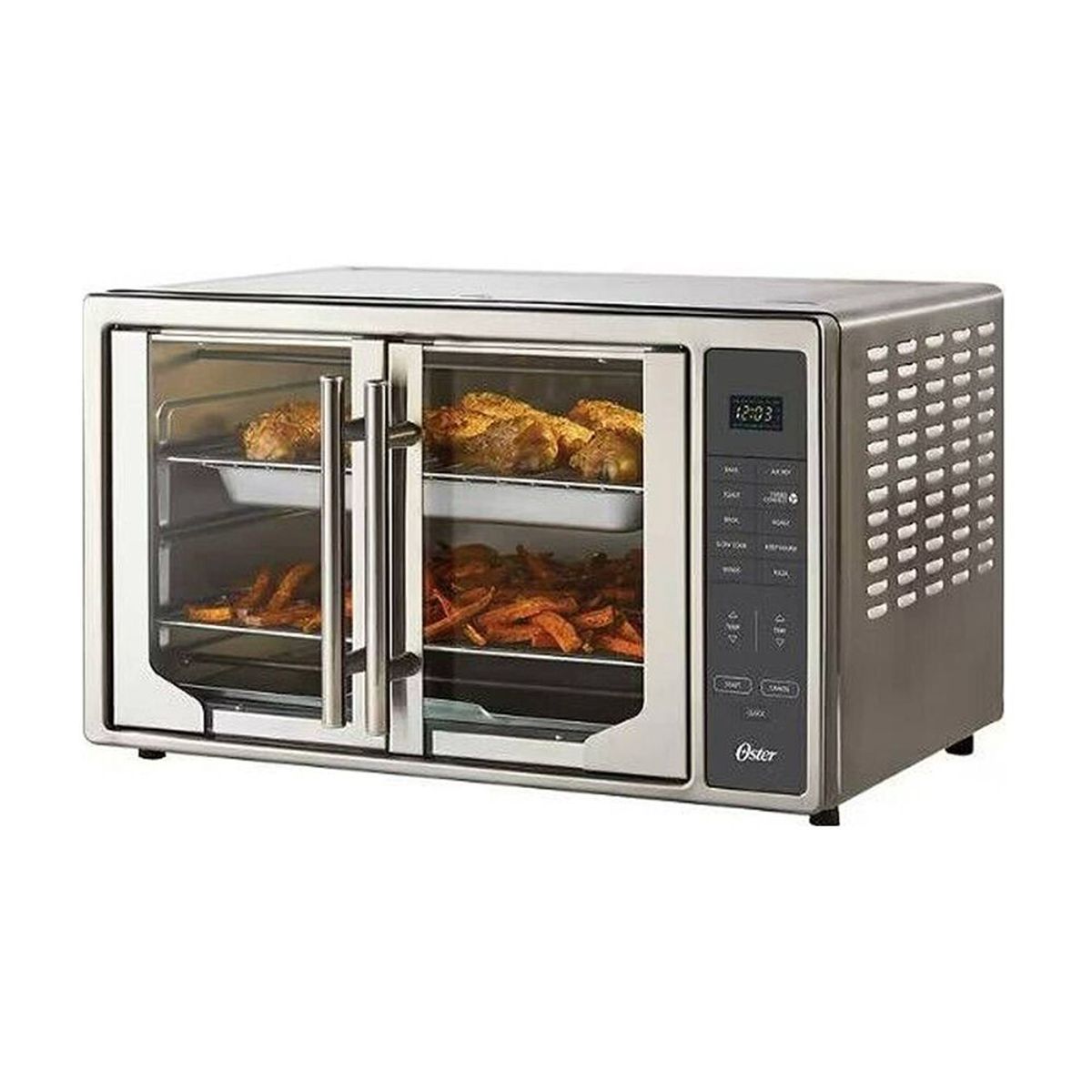 OSTER - Horno Digital 42L Puerta Francesa 10 funciones Oster TSSTTVFDDAF