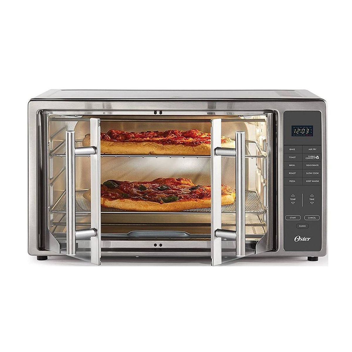 OSTER - Horno Digital 42L Puerta Francesa 10 funciones Oster TSSTTVFDDAF