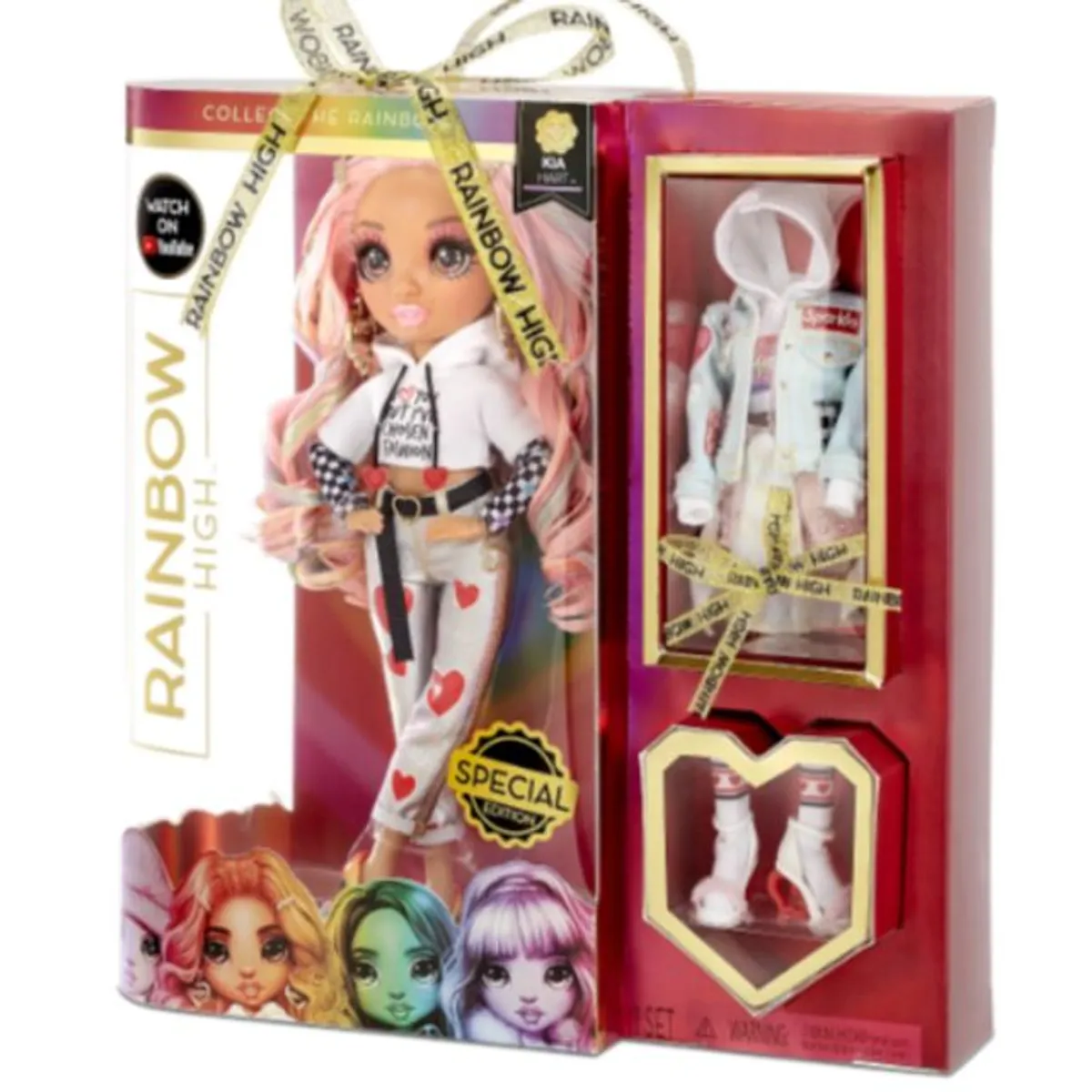 MGA ENTERTAINMENT - Muñeca Rainbow High Edición San Valentin - Kia Hart 28 cm