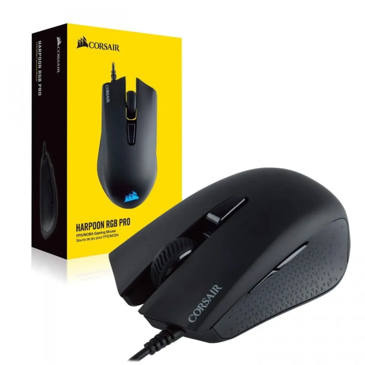 CORSAIR - MOUSE CORSAIR HARPOON RGB PRO CH-9301111-NA