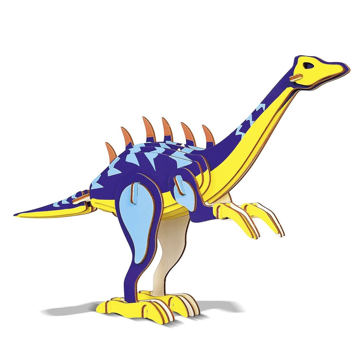 GENERICO - Rompecabezas 3D de Madera Dinosaurio 39pcs