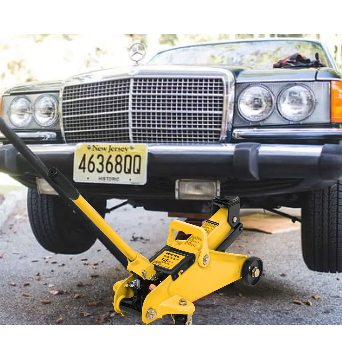 PRETUL - COMBO GATA LAGARTO 1.5 TN, INFLADOR PEDAL