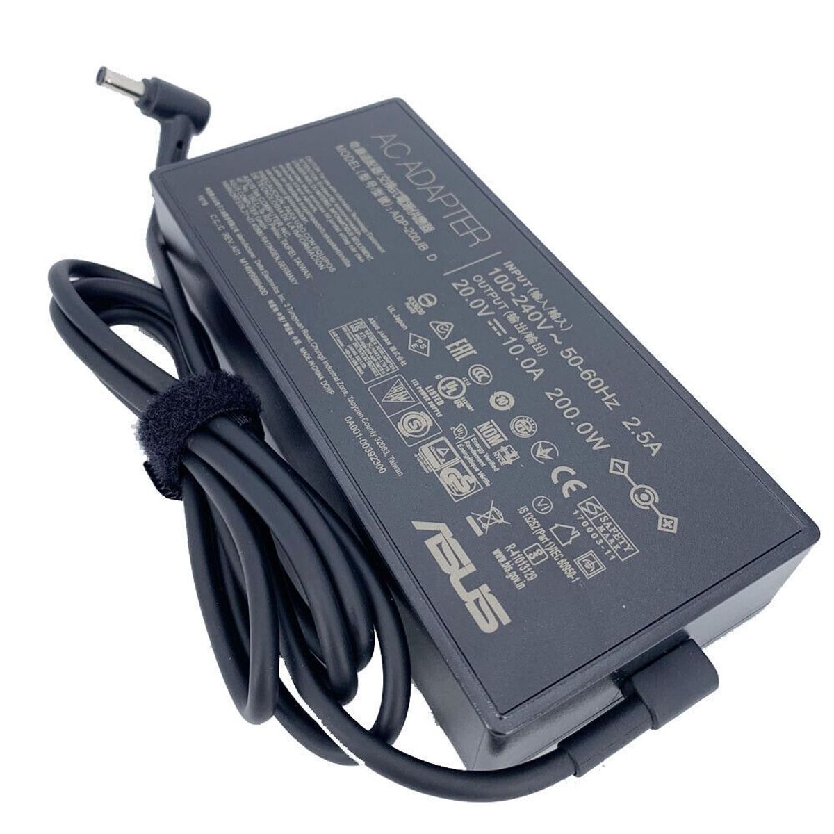 GENERICO - CARGADOR PARA LAPTOP ASUS  20V. 10 A.  200W  6.0X3.7mm ADP200JB