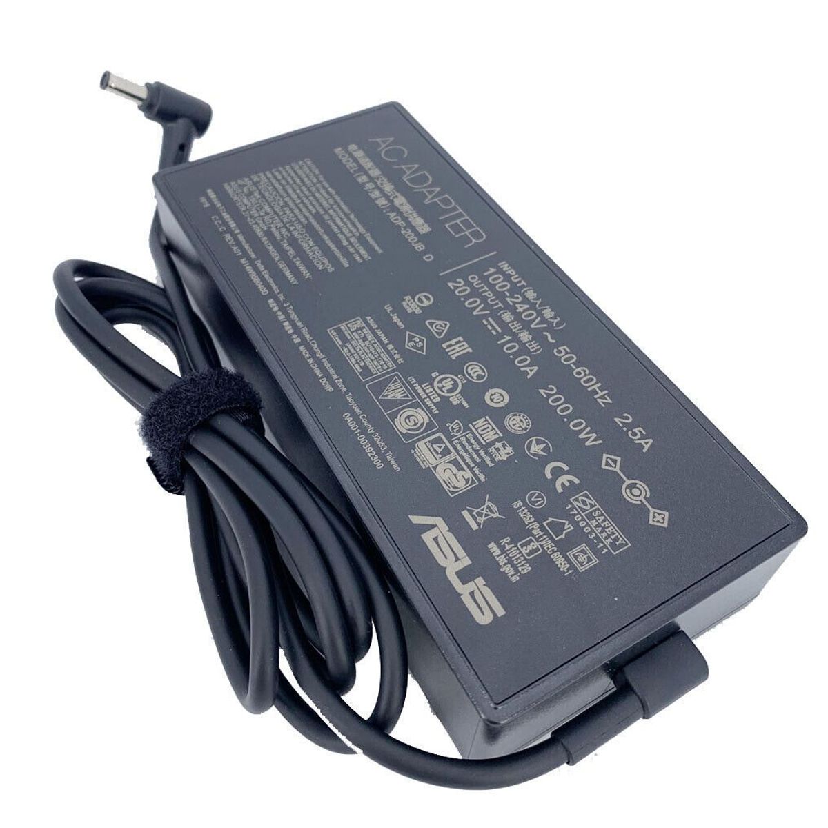 GENERICO - CARGADOR PARA LAPTOP ASUS  20V. 10 A.  200W  6.0X3.7mm ADP200JB