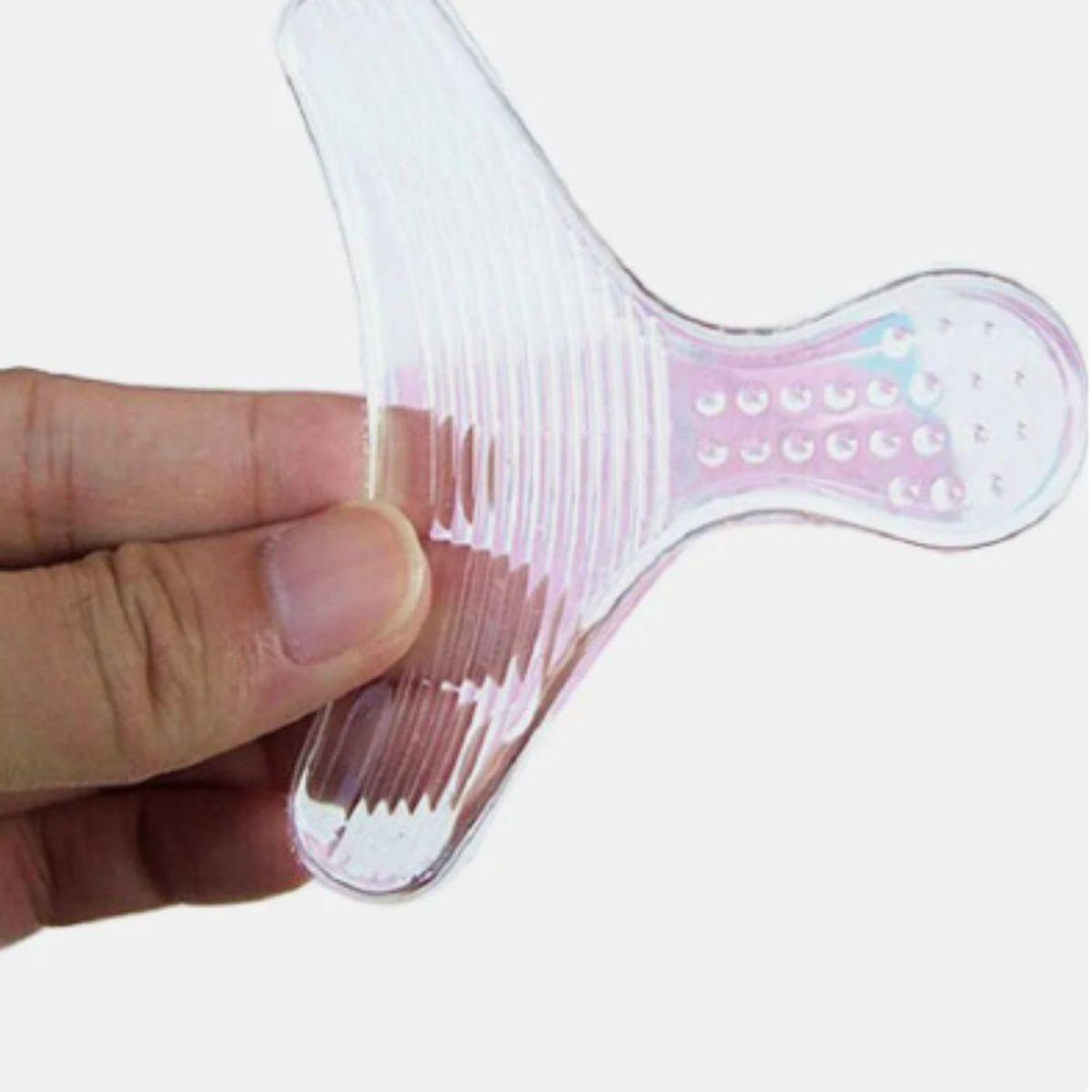 GENERICO - Almohadilla de gel de talón talonera anti ampolla plantilla para zapato