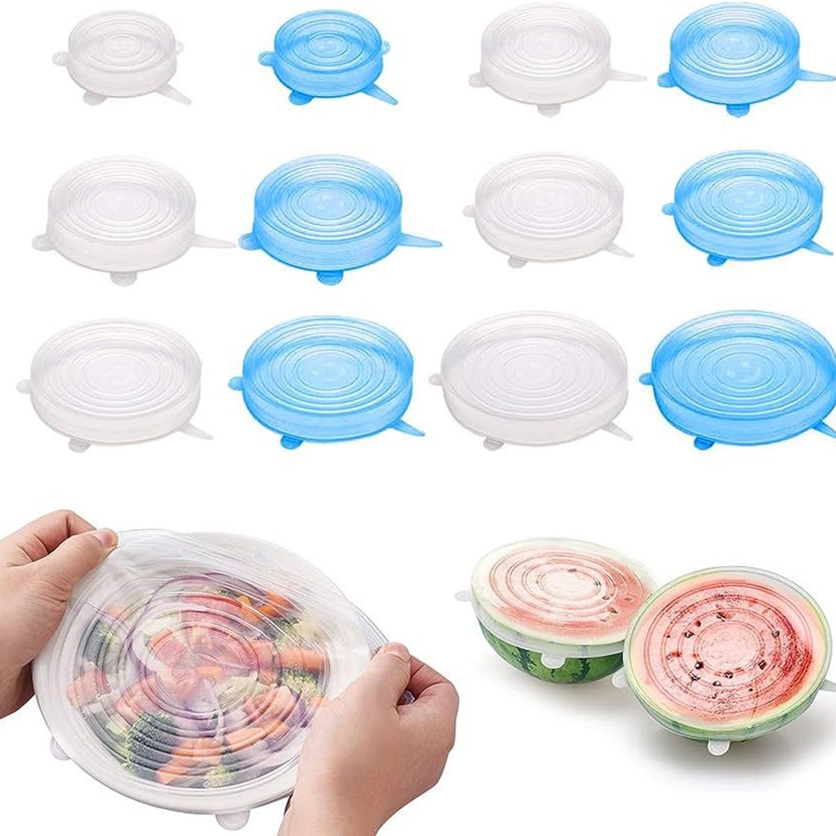 GENERICO - pack de 6 Tapas de silicona