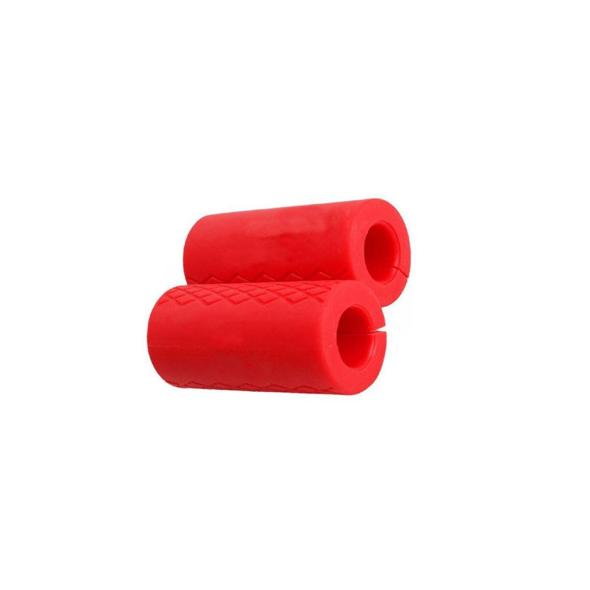 RUNNING SPORT PERU - Grip Agarre Empuñadura para Barra Mancuernas Gimnasio Rojo