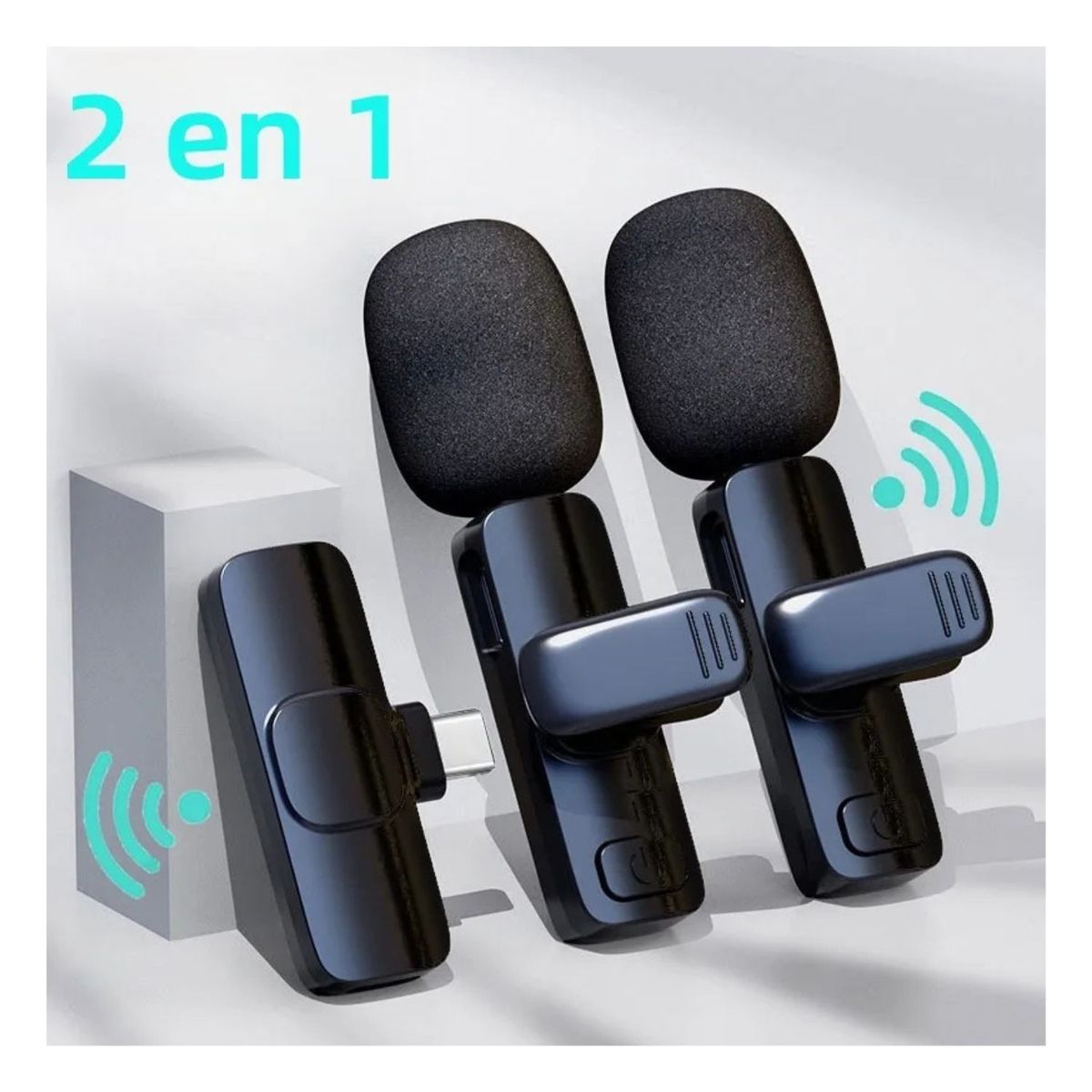 ROHS - Para iPhone y Android Micrófono inalámbrico Bluetooth K9