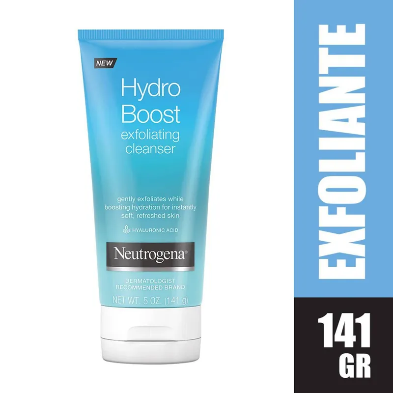 NEUTROGENA - Exfoliante Facial Limpiador Hydro Boost Neutrogena
