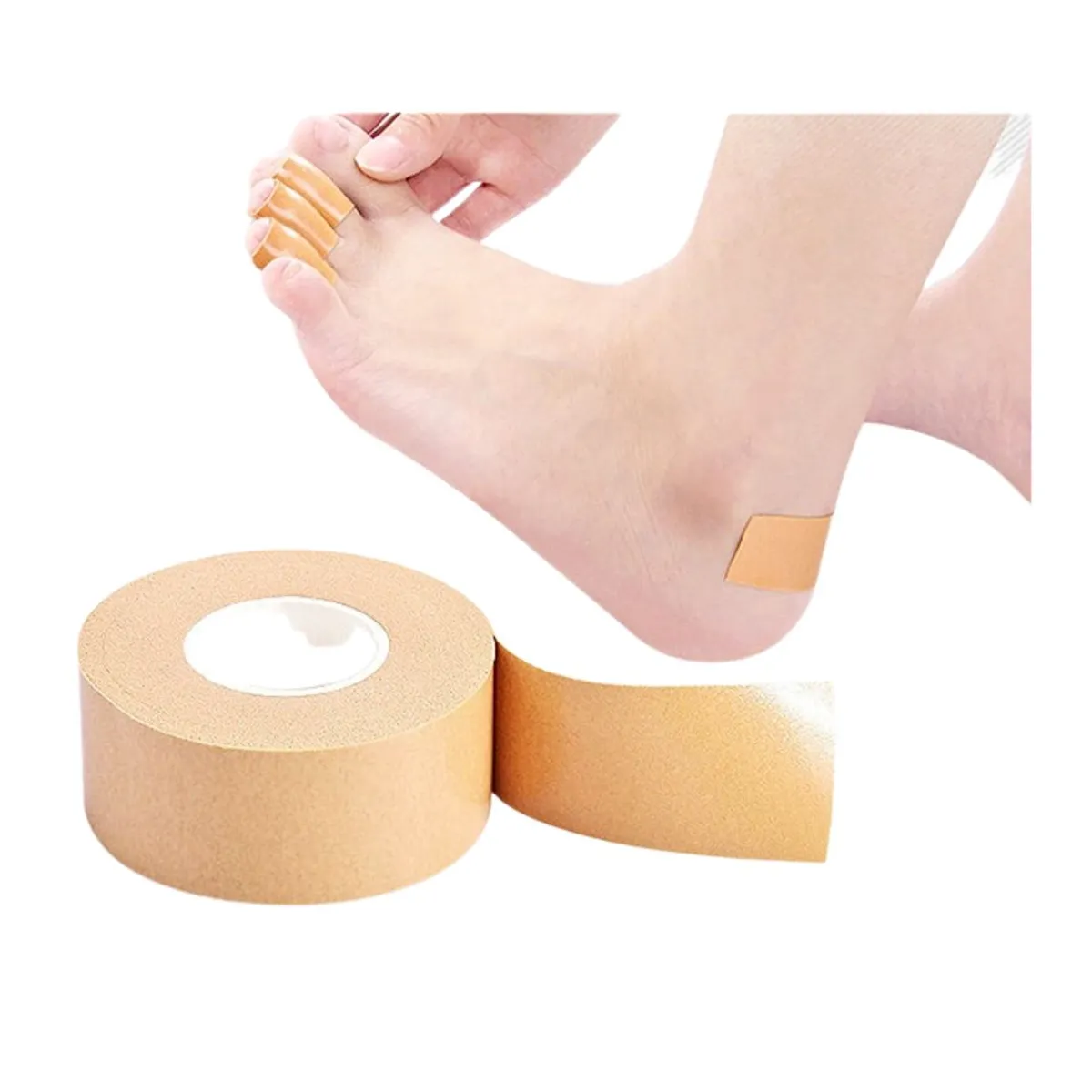 GENERICO - Almohadilla plantilla de gel protector de pies y manos cinta